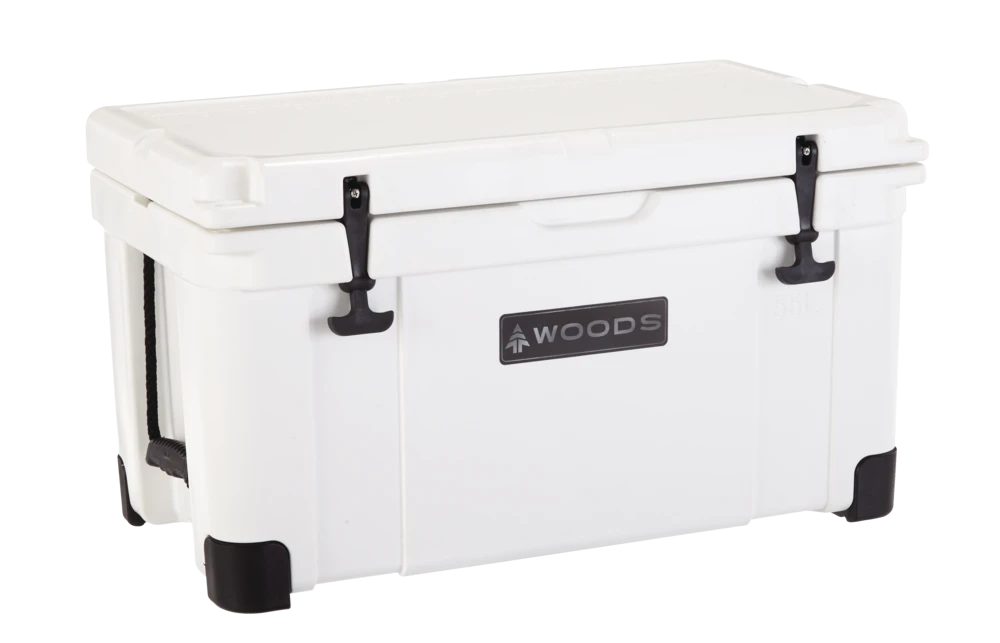 Woods ARCTIC Roto-Moulded Cooler, 55-L, Arctic White - Image 2