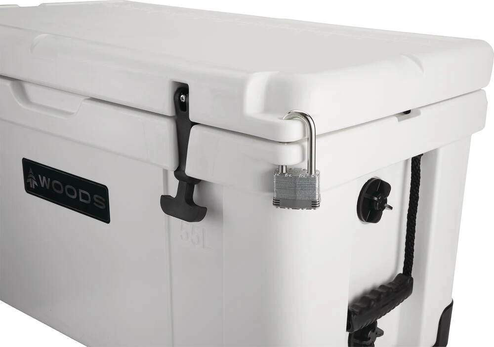 Woods ARCTIC Roto-Moulded Cooler, 55-L, Arctic White - Image 9