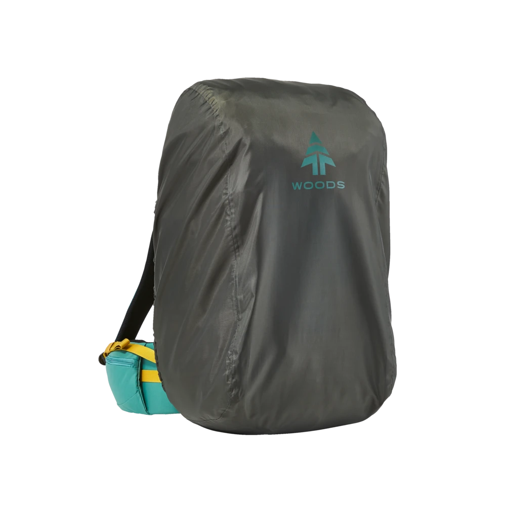 Woods Small/Medium Waterproof Backpack Rain Cover For Camping/Hiking, Fits Up To 45-L - Image 3