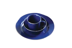 Woods Individual Enamel Camping Tableware Set, 3-pc