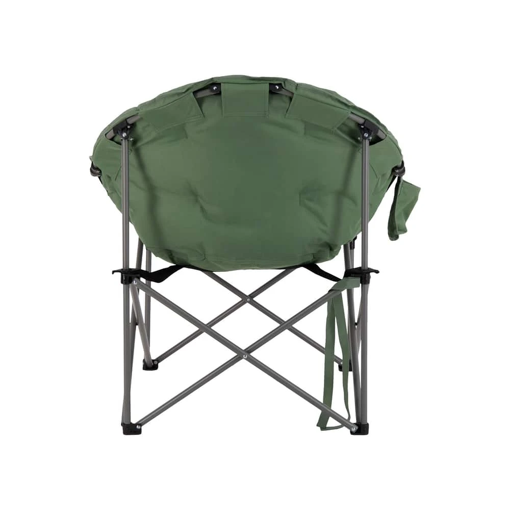 Woods Strathcona Fully Padded Portable Folding Camping Bucket Chair W/ Cup Holder & Carry Bag - Image 6