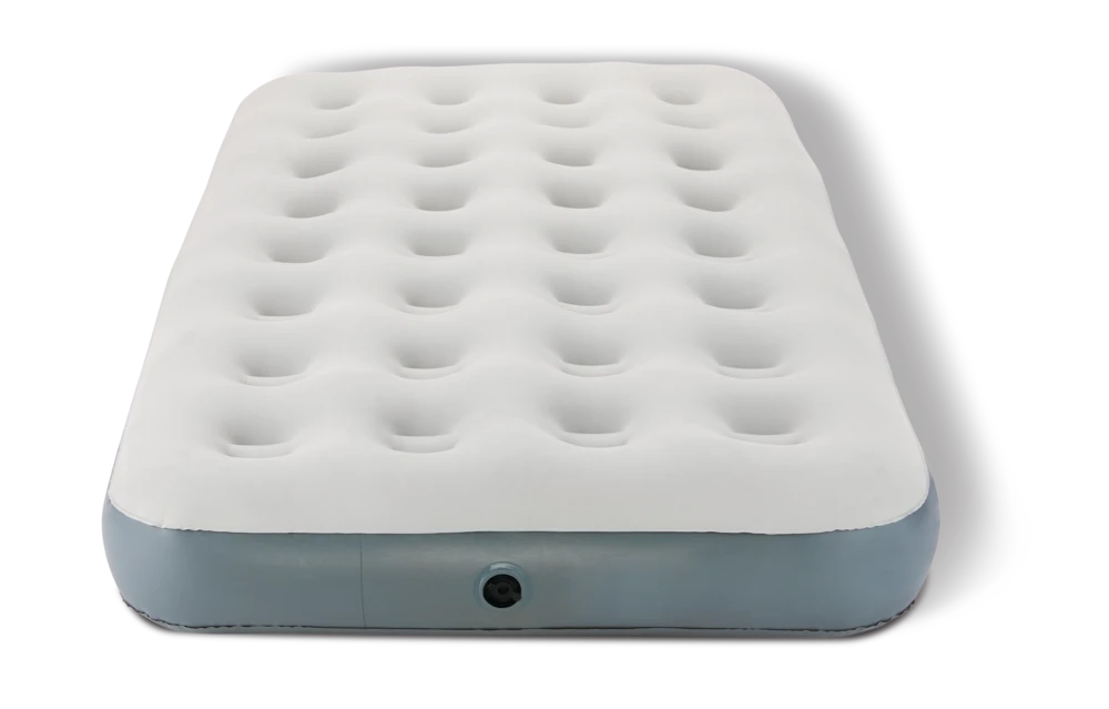 Woods Twin Single-High Inflatable Air Mattress/Airbed W/ 2-in-1 Pump For AC/Car Outlet - Image 4