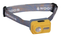 Woods™ Valo Reachargeable LED Camping Headlamp, W/ USB Cable, 90 Lumen