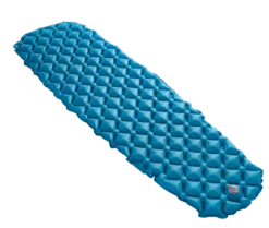 Woods Expedition Revo Single Thermal Inflatable Camping Sleeping Pad/Air Mat With Bellows Nylon Pump, 2.2-In