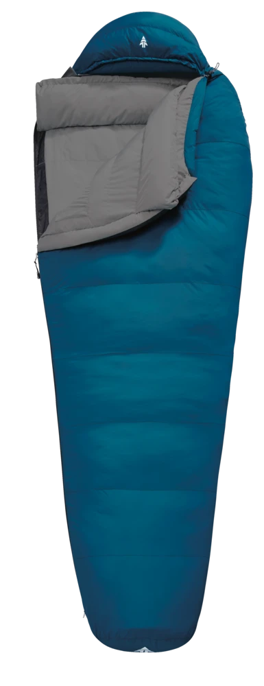 Woods Logan Insulated Cold Weather Mummy Sleeping Bag W/ Compression Sack, -7°C - Image 2